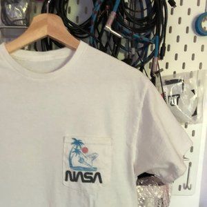 vintage NASA space shuttle pocket shirt